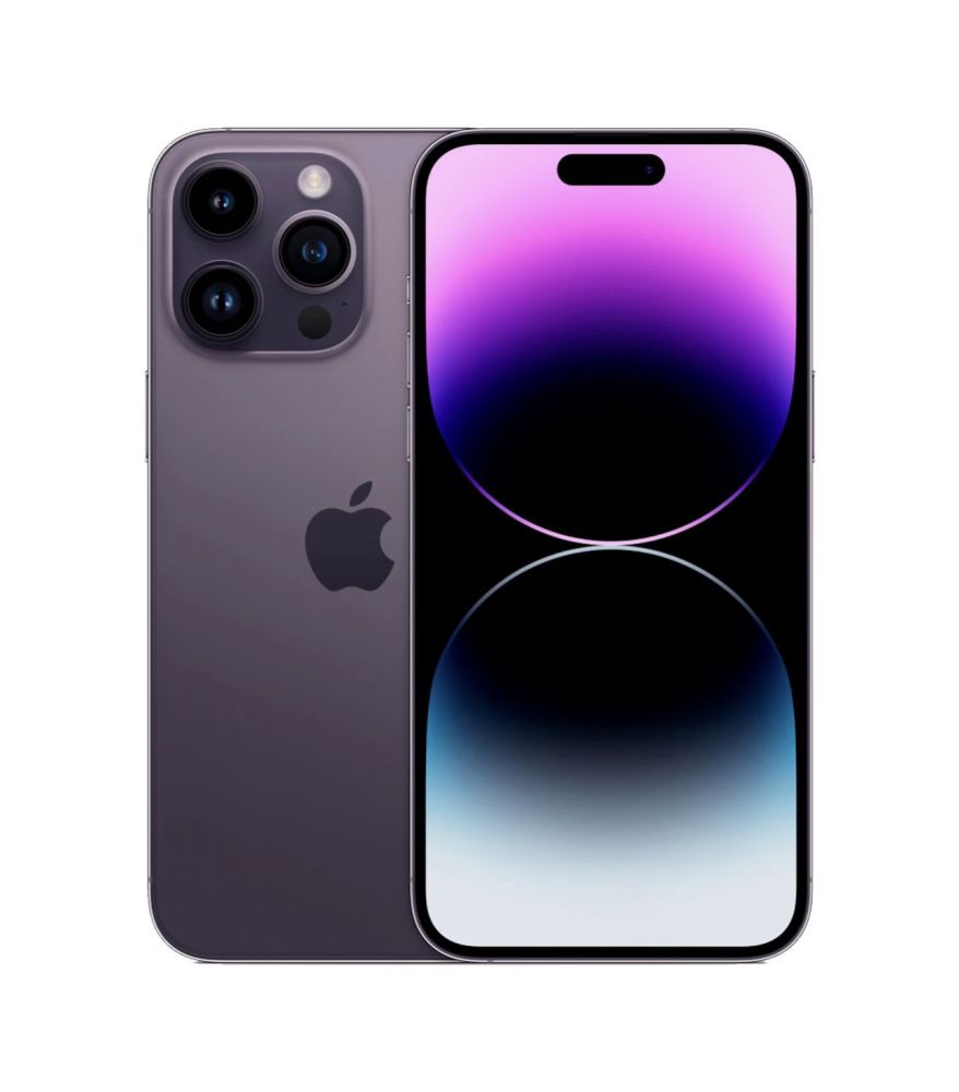 Apple iPhone 14 Pro, 128 ГБ, темно фиолетовый, eSIM